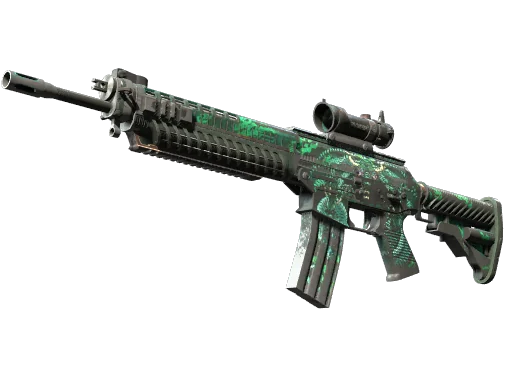 SG 553 | Техника дракона — поношенное, закалённое в боях