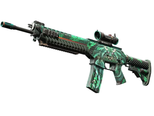 SG 553 | Техника дракона — прямо с завода, немного поношенное