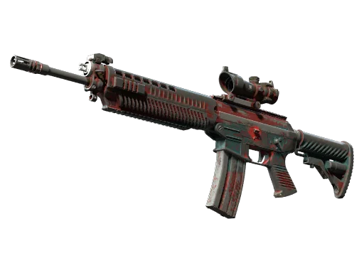 SG 553 | Радиоактивные осадки — поношенное, закалённое в боях