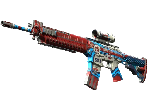 SG 553 | Integrale — поношенное, закалённое в боях