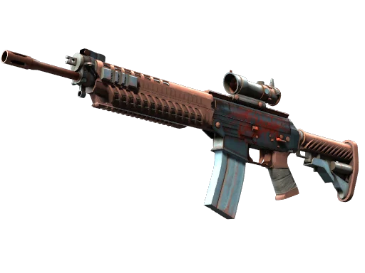SG 553 | Старина Ржавчик — прямо с завода, немного поношенное
