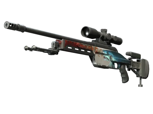 SSG 08 | Кровь в воде — после полевых испытаний