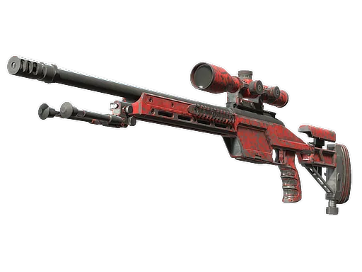 SSG 08 | Каллиграфальшь — поношенное, закалённое в боях