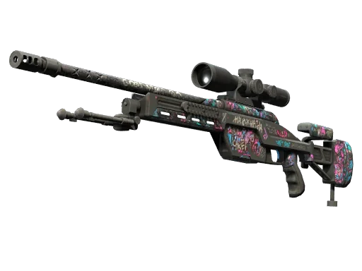 SSG 08 | Горячечные грёзы — поношенное, закалённое в боях