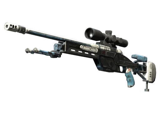 SSG 08 | Призрачный фанатик — поношенное, закалённое в боях