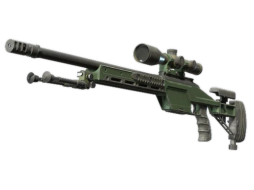 SSG 08 | Зелёная керамика — поношенное, закалённое в боях