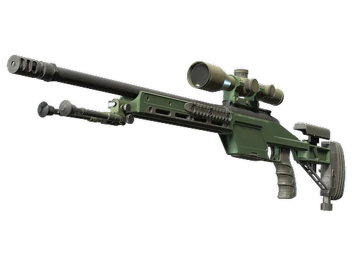 SSG 08 | Зелёная керамика — после полевых испытаний
