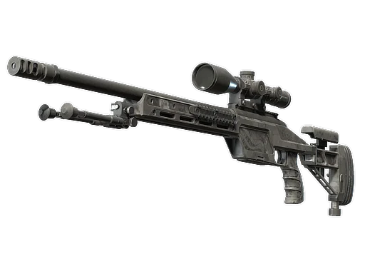 SSG 08 | Серый дым — поношенное, закалённое в боях
