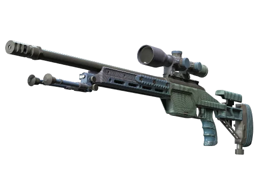 SSG 08 | Завитки полутонов — прямо с завода, немного поношенное