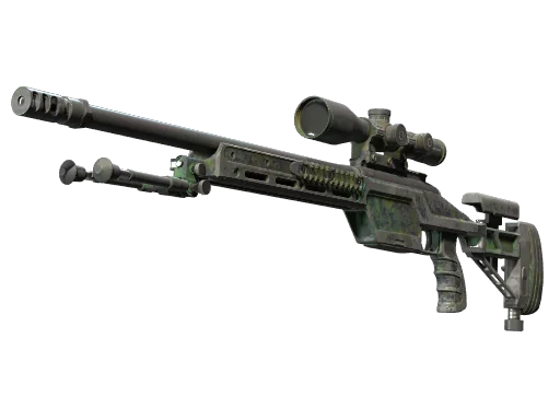 SSG 08 | Тропическая штриховка — поношенное, закалённое в боях