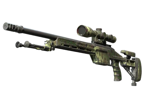 SSG 08 | Лишайниковая штриховка — после полевых испытаний