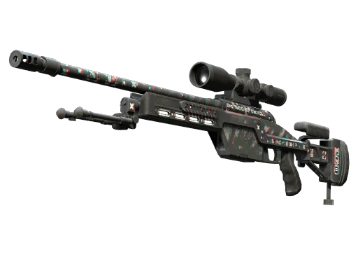 SSG 08 | Параллакс — поношенное, закалённое в боях