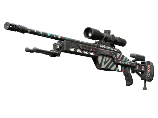 SSG 08 | Параллакс — прямо с завода, немного поношенное