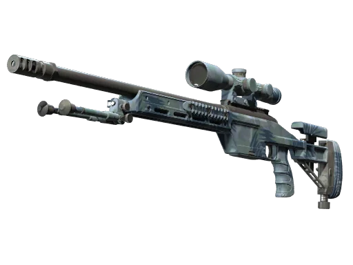 SSG 08 | Тропическая гроза — прямо с завода, немного поношенное