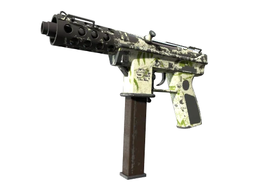 Tec-9 | Бамбуковые заросли — поношенное, закалённое в боях