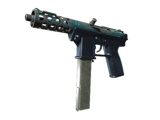 Tec-9 | Порыв синевы — поношенное, закалённое в боях