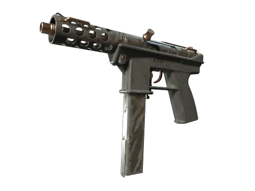 Tec-9 | Тигровый трафарет — поношенное, закалённое в боях