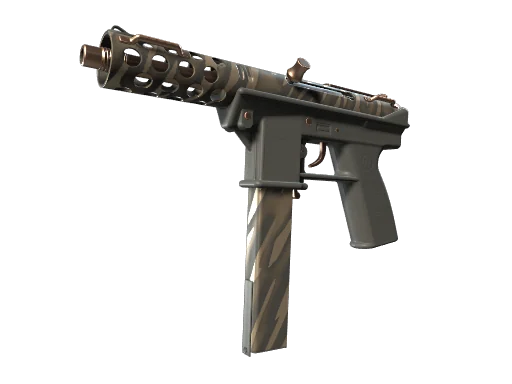 Tec-9 | Тигровый трафарет — прямо с завода, немного поношенное