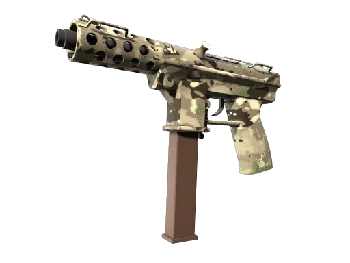 Tec-9 | Смешанный камуфляж — прямо с завода, немного поношенное