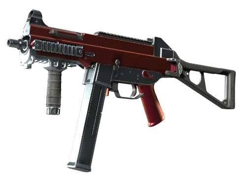 UMP-45 | Багровая фольга — прямо с завода, немного поношенное