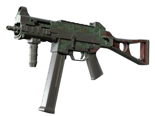 UMP-45 | Дневная лилия — поношенное, закалённое в боях