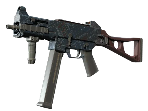 UMP-45 | Чертёж-гравировка — прямо с завода, немного поношенное