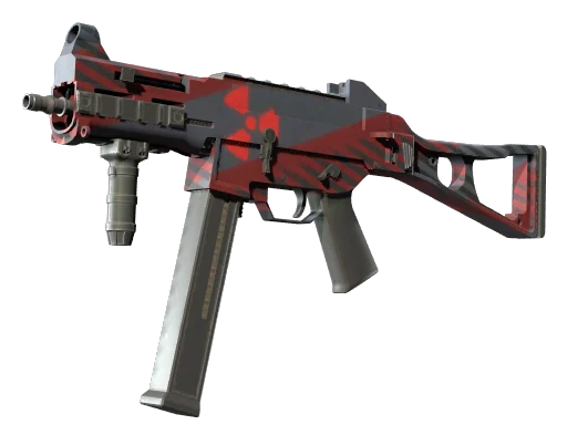 UMP-45 | Радиоактивные осадки — прямо с завода, немного поношенное