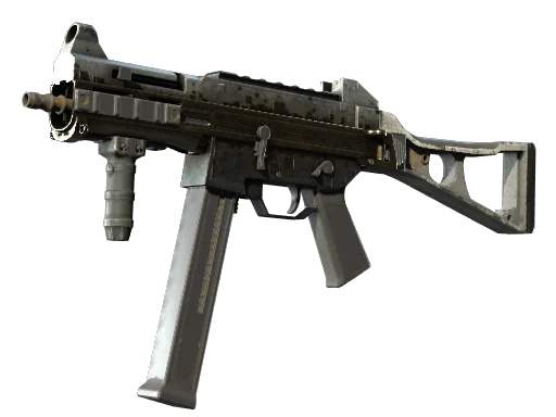 UMP-45 | Золотой висмут — поношенное, закалённое в боях