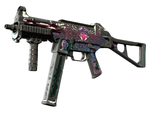 UMP-45 | Неонуар — поношенное, закалённое в боях