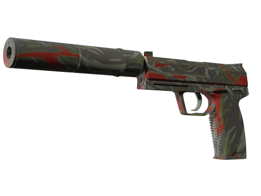 USP-S | Кровавый тигр — прямо с завода, немного поношенное