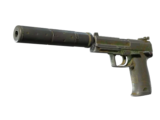 USP-S | Лесные листья — поношенное, закалённое в боях