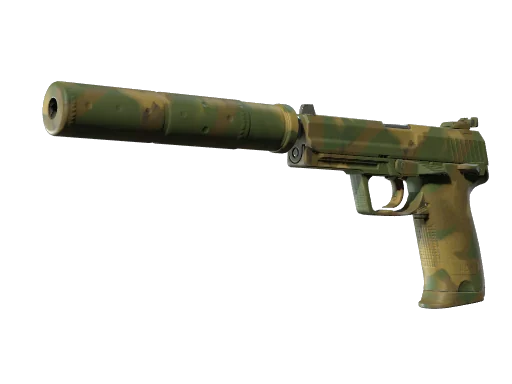 USP-S | Лесные листья — прямо с завода, немного поношенное