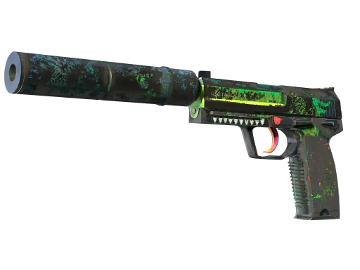 USP-S | Чудовищная смесь — поношенное, закалённое в боях