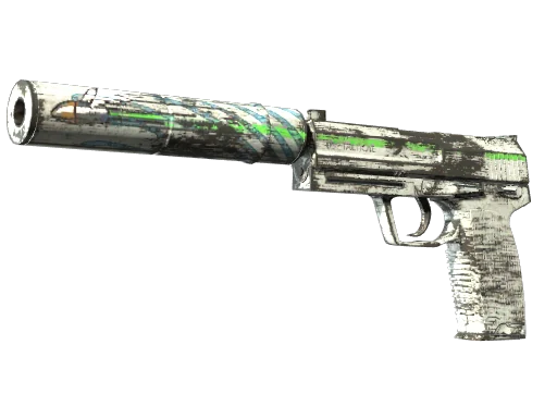 USP-S | Следы асфальта — после полевых испытаний