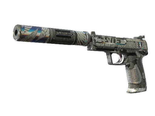 USP-S | Спиральный сбой — поношенное, закалённое в боях