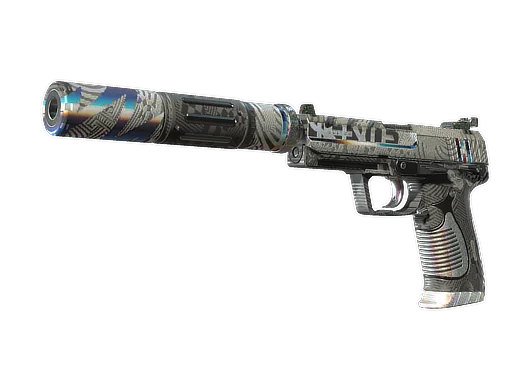 USP-S | Спиральный сбой — прямо с завода, немного поношенное