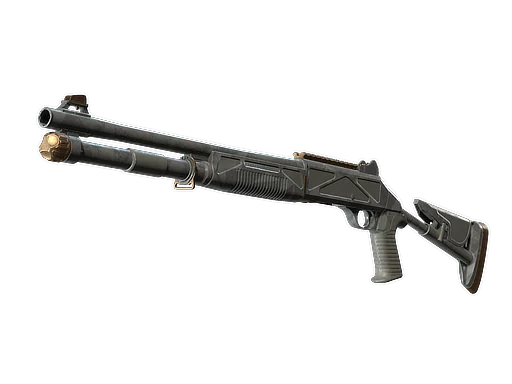 XM1014 | Чёрное пятно — поношенное, закалённое в боях