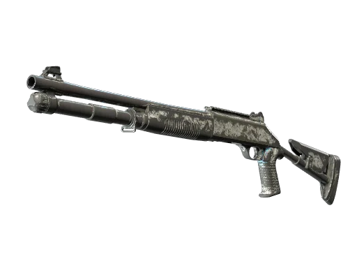 XM1014 | Синие покрышки — поношенное, закалённое в боях