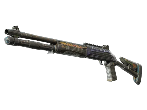 XM1014 | Погребённый — поношенное, закалённое в боях