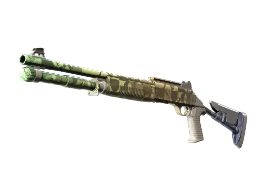 XM1014 | Игра полутонов — прямо с завода, немного поношенное