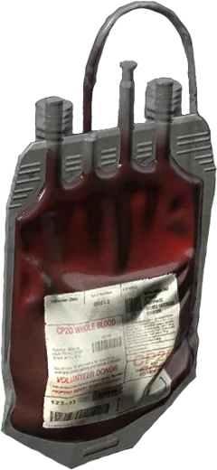 Пакет крови в DayZ