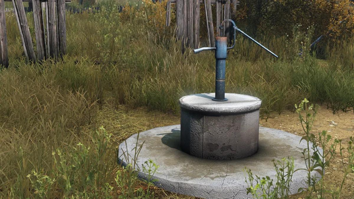 Колонки и колодцы в DayZ