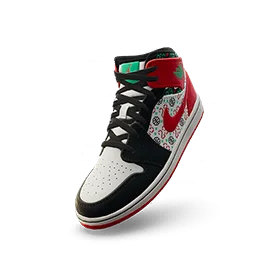 Air Jordan 1 Mid 'Ugly Christmas Sweater'