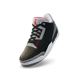 Air Jordan 3 'Black Cement-Gray'