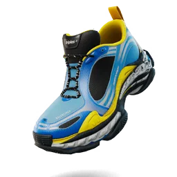Balenciaga Triple S.2 'Blue/White/Yellow'
