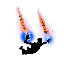 Горящие обломки