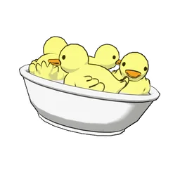 Кучка утят