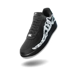 Nike Air Force 1 '07 'Black Skeleton'