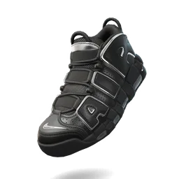 Nike Air More Uptempo 'Black/Silver'