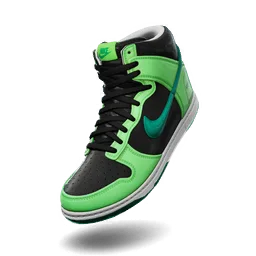 Nike Dunk Hi 'Halloween Green'